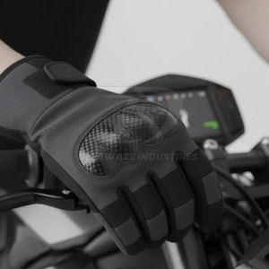 Guantes Textiles Profesionales para Motociclismo, Transpirables, Ligeros, Unisex, Ajuste Cómodo, Tejido Resistente, Agarre Mejorado - Product Image 5