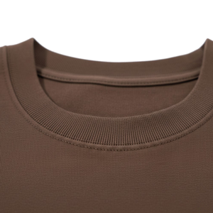 เสื้อยืดแขนสั้นทรงโอเวอร์ไซส์สไตล์วินเทจสำหรับผู้ชาย ผ้าคอตตอน 100% คุณภาพสูง ซักด้วยกรด ให้สีซีดแบบย้อนยุค เป็นมิตรต่อสิ่งแวดล้อม แห้งเร็ว - Product Image 3