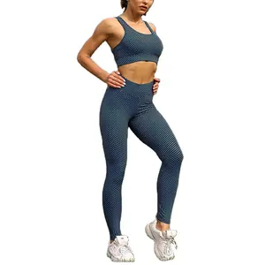 Frauen Fitness Workout Kleidung Fitness studio Frauen Yoga Anzüge Nahtloses Yoga Set Fitness Sport 5 Stück Gym Kleidung Frauen Gym Yoga Sets