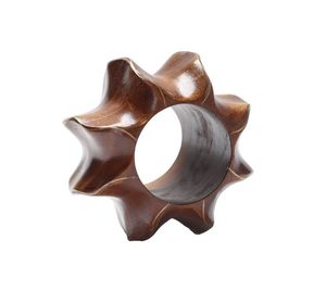 Anillo de Servilleta de Madera Tallada para Decoración Artística de Mesa de Comedor, Recepción de Bodas, Restaurante, Hotel, Catering, Banquete, Celebración - Product Image 3