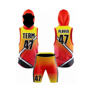 Proveedor de Uniformes Personalizados 7v7 con Sublimación Completa, Producción Personalizada de Uniformes 7v7, Uniforme 7v7 Personalizado OEM con Cuello de Canalé - Product Image 6