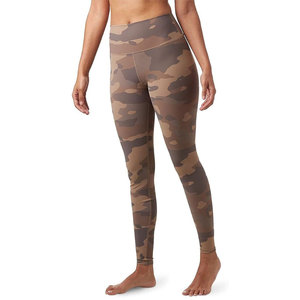 Leggings de compression taille haute pour femme à imprimé camouflage, longueur intégrale, en tricot extensible, sportifs, en spandex et polyester, décontractés - Product Image 2