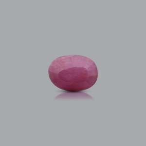 Natural African Ruby 5.06 Carat Certified Wholesale Faceted Drop Cabochon Lab Created - Product Image 2