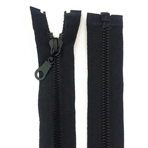 Fermeture éclair en plastique durable à extrémités ouvertes, fermeture éclair en résine pour manteaux, vestes et accessoires vestimentaires - Product Image 4