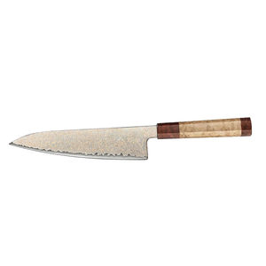 มีดเชฟดีไซน์ล่าสุด พร้อมใบมีดเหล็กดามัสกัส ผลิตด้วยมือแบบสั่งทำพิเศษ มีดครัวเหล็กดามัสกัสสำหรับเชฟ ผลิตในประเทศปากีสถาน - Product Image 2