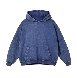 Sweat à capuche décontracté pour femme 100 % coton, grande taille, col rond, effet délavé, qualité supérieure, respirant, personnalisable avec logo - Product Image 1