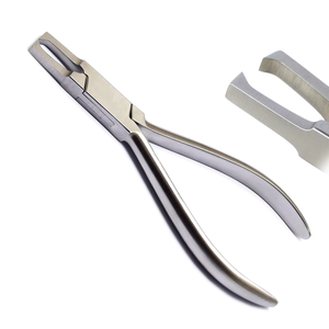 Pince orthodontique dentaire universelle pour la mise en forme de fils, coupe-fil, pince chirurgicale dentaire manuelle, argentée, Classe I, réutilisable, de précision - Product Image 2