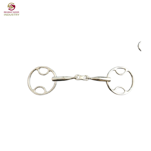 Meilleure Vente Rehmat Noor Industry Mors de dressage à anneau lâche en acier inoxydable pour l'équitation et les courses de chevaux - Product Image 6