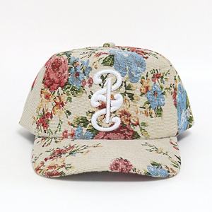 Casquette Snapback Unisexe à 6 Panneaux Imprimée Rayée, Style Urbain, Logo Brodé sur le Panneau Avant, Décontractée, 100% Coton, Vente en Gros - Product Image 4