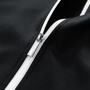 Wholesale Custom Unisex Streetwear Sweat Suit 360 Grams Lightweight Breathable Polyester Cotton Hooded Rhinestone Spring Casual - Product Image 6
