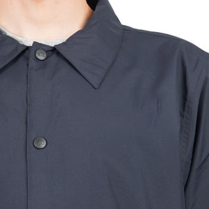 เสื้อแจ็คเก็ตผู้ชายสีน้ำเงินเข้ม คอจีน ผ้า softshell กันน้ำ ติดกระดุม ทรงปกติ สำหรับใส่กลางแจ้ง - Product Image 3