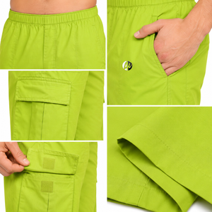 Pantalon cargo pour homme en tissu doux et respirant, avec poches de rangement pratiques, coupe décontractée et style moderne pour un confort quotidien. - Product Image 6