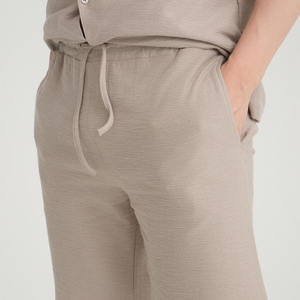 Conjunto de Verano para Hombre, Camiseta de Manga Corta y Pantalones Cortos Casuales, Conjunto Deportivo Sólido de 2 Piezas, Ropa de Marca para Hombre 2026 - Product Image 6