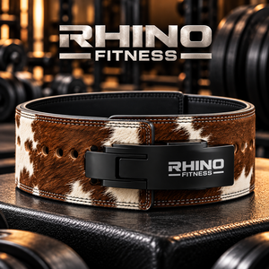 Ceinture de musculation réglable RHINO FITNESS en néoprène avec boucle à dégagement rapide, soutien lombaire durable pour la gym et le sport - Product Image 1