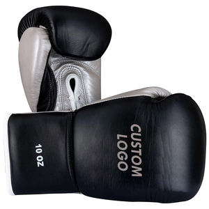Guantes de Boxeo Ajustables de PU para Entrenamiento y Protección, Tamaños 8oz, 10oz, 12oz, 14oz, 16oz, 18oz, con Absorción de Impactos - Product Image 1