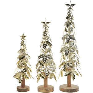 Crea un ambiente festivo cálido y mágico con elegantes decoraciones navideñas ideales para salas de estar, mesas de comedor y repisas. - Product Image 1