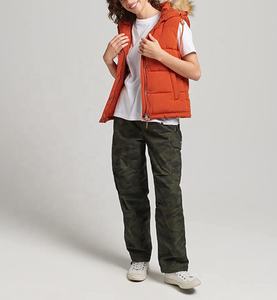 Chalecos acolchados de invierno personalizados, sin mangas, ligeros, impermeables, ecológicos, con cierre de cremallera. - Product Image 6