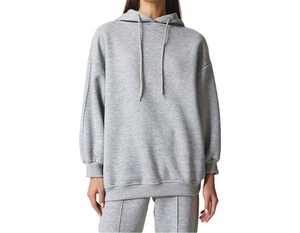 Conjunto Deportivo de Dos Piezas de Forro Polar con Logotipo Personalizado para Otoño e Invierno, Chándal para Mujer, Ropa Deportiva, Conjunto de Sudadera, Ropa de Entrenamiento Estampada - Product Image 2