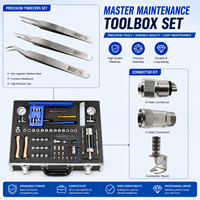 Kit de réparation professionnel pour pièces à main dentaires Mincin, outils d'entretien portables pour pièces à main, boîte en aluminium