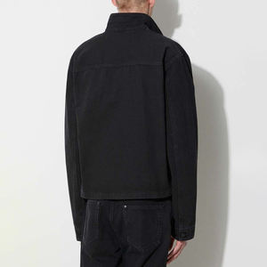 Chaqueta Vaquera de Moda para Hombre, Precio de Fábrica, Alta Calidad, Cuello Alto, Secado Rápido, Transpirable, Estilo Urbano - Product Image 3