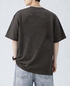 Wholesale Men Blank T-<b>shirt</b> Customized Soft Cotton Trendy Baggy T-<b>Shirt</b> Relaxed Fit Fashion Wholesale Summer Casual Wear - Product Image 4