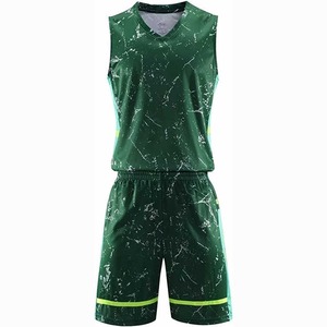 <b>Top</b> Selling Factory Supply Breathable Printed Basketball Uniform Sets Customized Logo All Sizes Colors High Quality 100% - Product Image 6