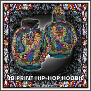 Sudadera con Capucha de Anime Impresa en 3D de Alta Calidad, Estilo Hip-Hop Urbano, para Invierno, Talla Grande, Unisex, de Forro Polar Transpirable - Product Image 2