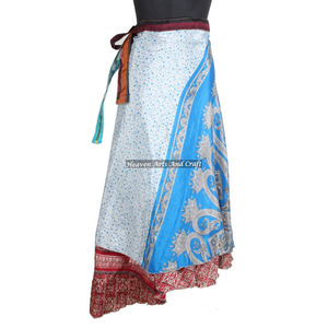 New Indian Printed Long <b>Wrap</b> Around Skirt Magic 38" <b>Sarong</b> Pareo Custom Latest Design Women Fashion Wear for Women - Product Image 4