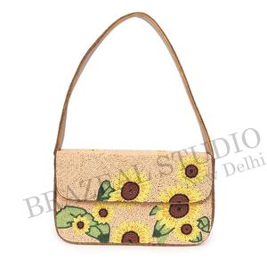 Nouveauté BRAZEAL STUDIO – Sac à main d'épaule pour femme, motif géométrique perlé, idéal pour mariage et tenues de mariée - Product Image 5
