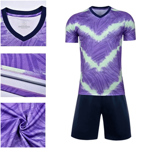 ชุดฟุตบอลแบบกำหนดเอง เสื้อฟุตบอล ชุดฟุตบอลแบบซับลิเมชั่น ชุดฟุตบอลแห้งเร็ว - Product Image 5
