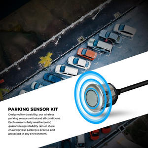 เซ็นเซอร์จอดรถโรดพาวเวอร์ ไดมอนด์ 4 ชิ้น พร้อมจอแสดงผล LED ระยะ 0.3–1.5 ม., DC 10–14.7V และระบบแจ้งเตือนด้วยเสียงเพื่อความปลอดภัย - Product Image 2