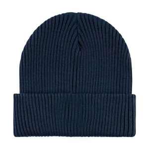 Bonnet d'hiver tricoté uni pour hommes à faible MOQ – Bonnets chauds et confortables pour hommes - Product Image 3