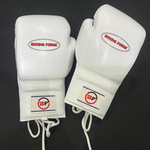 Guantes de Boxeo de Cuero Vacuno con Logotipo Personalizado |   Juego de Guantes de Entrenamiento y Sparring de Marca OEM para Hombres y Mujeres - Product Image 6