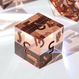 Premium Eco-Friendly Durable Polyhedral Resin Handmade Balanced <b>Dice</b> 7-Piece <b>Set</b> for DND RPG Tabletop Board Games Fantasy - Product Image 1