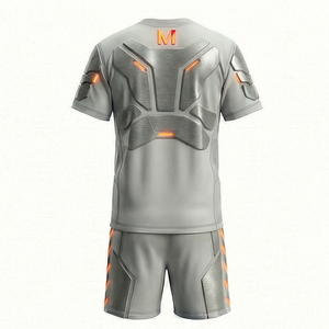 ชุดฟุตบอลหรูหราสำหรับเมือง MALUZA INDUSTRIES ระบายอากาศได้ดี พิมพ์ลาย ขนาดใหญ่พิเศษ พรีเมียม ทันสมัย - Product Image 3