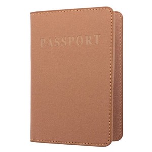 PU Leather Passport <b>Holder</b> Slim Card <b>Wallet</b> Cover Case for Travel PU Leather Passport Case Card <b>Holder</b> for Travel Slim <b>Wallet</b> - Product Image 4