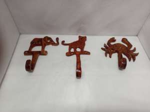 Cast Aluminum Deer Head Wall Hook Decorative Animal Head <b>Hanger</b> <b>for</b> Bathroom <b>Door</b> And Entryway Mounting At Cheap Price - Product Image 2