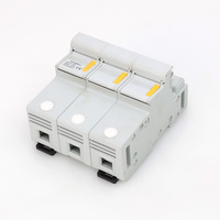 RT18-125 1140V Certifié IEC 50kA Fusible solaire céramique à haute capacité de coupure / Porte-fusible Fusible AC à indication de tension Montage en surface Action rapide