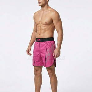 Pantalones Cortos de MMA para Hombre, Ligeros, de Secado Rápido, Duraderos y Cómodos, para Entrenamiento de Artes Marciales y Combate Mixto - Product Image 6
