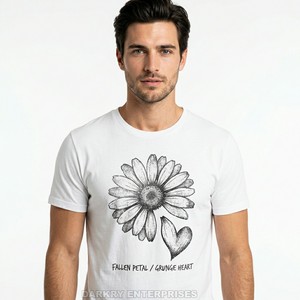 Camiseta Personalizada para Hombre Color Granate, Diseño Vintage con Tipografía de Historias Atemporales, Estilo Desgastado, Camiseta Retro de Algodón al por Mayor - Product Image 4