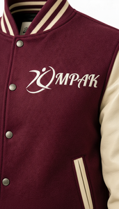 Manches en cuir de style américain original avec broderies et patchs, style streetwear viral, pour le monde professionnel et universitaire - Product Image 4