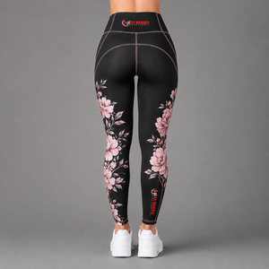 Leggings Fly Humble para Mujer, Cintura Media, Estampado por Transferencia Térmica, hasta la Rodilla, Transpirables, de Fibra de Bambú, Tejido, Casuales, para Verano - Product Image 2