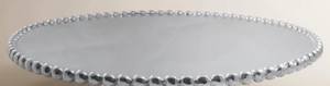 Luxury Silver Beaded Rim Metal Cake Stand Pedestal Round Cake Display Holder for Wedding & <b>Party</b> <b>Decor</b> - Product Image 4