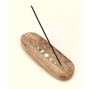 Collection de brûleurs d'encens en bois artisanaux charmants, présentant des formes d'animaux adorables, parfaites pour attraper les cendres de manière fiable - Product Image 6