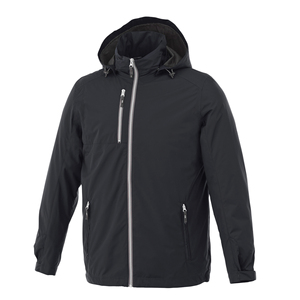 Vestes zippées pour hommes en polyester dobby respirant 100% de qualité supérieure OMMIZ, fabrication en gros, vestes d'hiver personnalisées pour hommes - Product Image 6