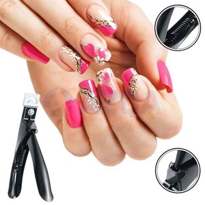 Customize Logo Stainless Steel <b>Nail</b> Tip <b>Clippers</b> <b>Professional</b> <b>Clipper</b> For Acrylic <b>Nail</b> Cutter Home And Salon <b>Nail</b> Art Tool - Product Image 6