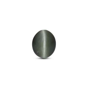 Natural Catseye Cabochon 4.2 Carat Loose Gemstone for Fine Jewelry - Product Image 1