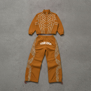 Chaqueta deportiva informal personalizada, cortavientos de nailon para primavera, chándal transpirable de nailon para hombre con cremallera. - Product Image 6