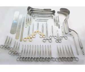 ชุดเครื่องมือผ่าตัดช่องท้องพื้นฐาน XELTECH SURGICAL 104 ชิ้น |   ชุดเครื่องมือผ่าตัดทั่วไปสำหรับกระดูกและข้อหน้าท้อง ทำจากสแตนเลส - Product Image 1