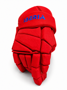 Guantes de Hockey sobre Hielo Personalizados IBERIA, Poliéster/Cuero Sintético con Cierre, Guantes Deportivos Acolchados de Protección para Jugadores y Equipos - Product Image 5